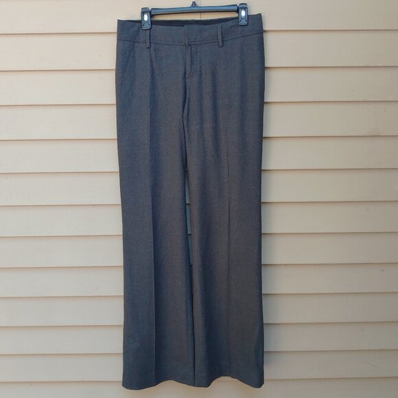 Banana Republic Martin Fit Gray Dress Pants 521383 Wool Blend Trousers - Picture 2 of 12